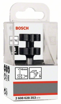 Гребневые фрезы 8 mm, D1 25 mm, L 5 mm, G 58 mm 2608628353